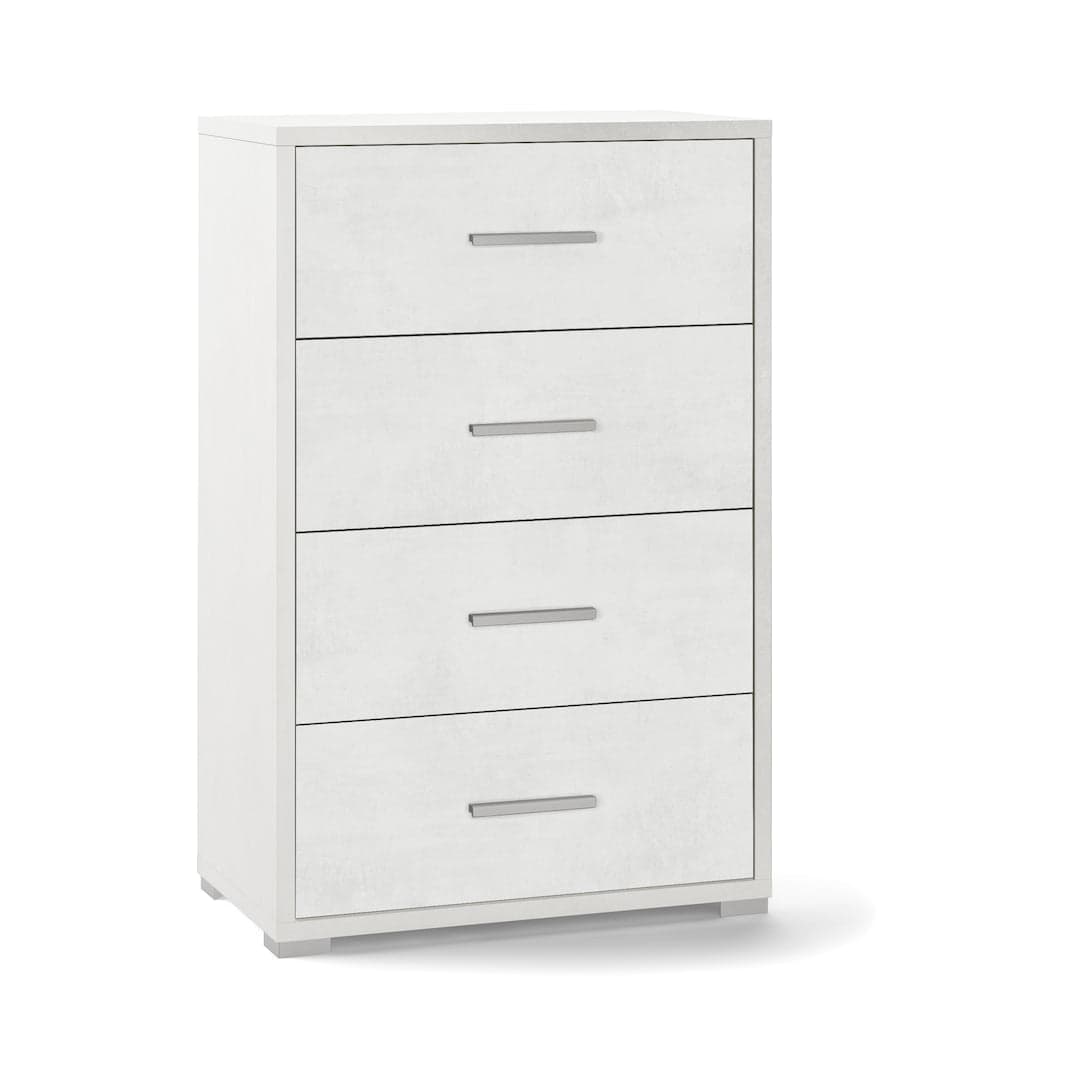 Cassettiera a quattro cassetti dal design contemporaneo - 110 x 71 x 41 cm - 9