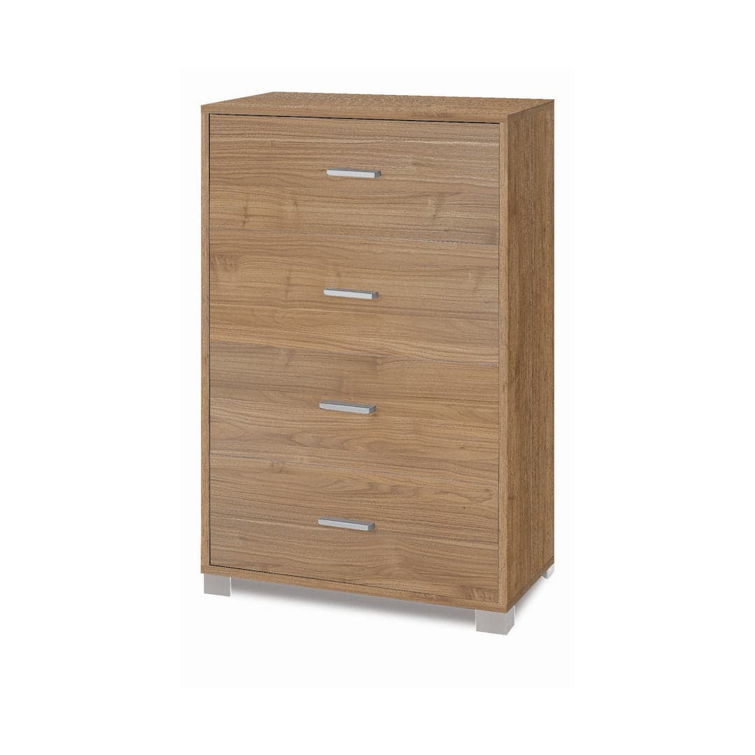 Cassettiera moderna 4 cassetti con struttura resistente – 70x41x112 cm - 13