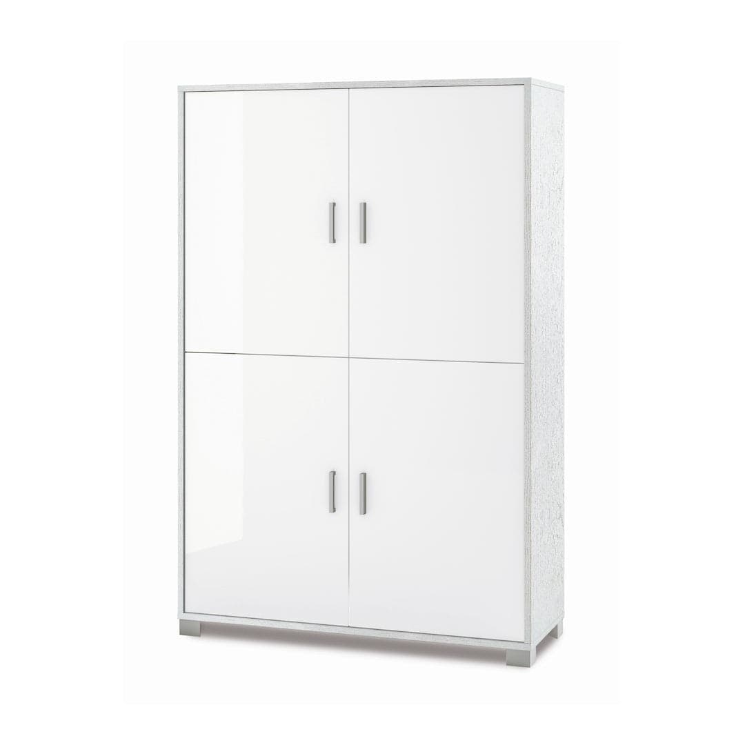 Armadio a quattro ante con ripiani regolabili - 162 x 107 x 41 cm - 15