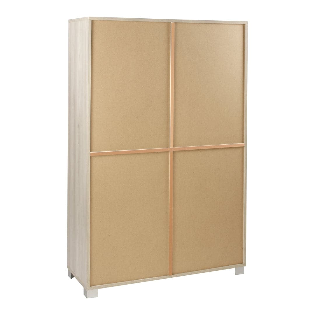 Armadio a quattro ante con ripiani regolabili - 162 x 107 x 41 cm - 10