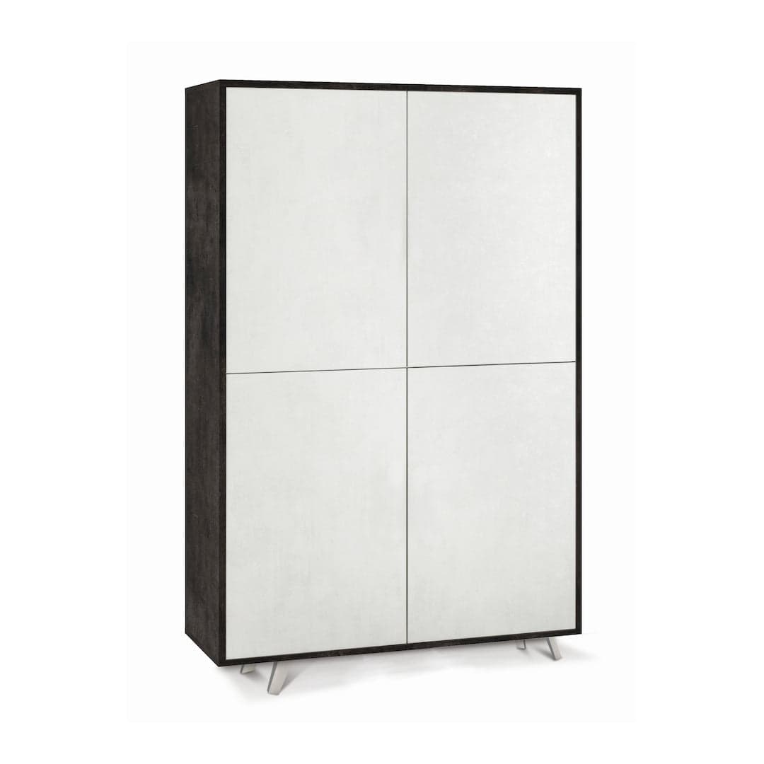 Madia a quattro ante con apertura push-pull - 169 x 107 x 41 cm - 22