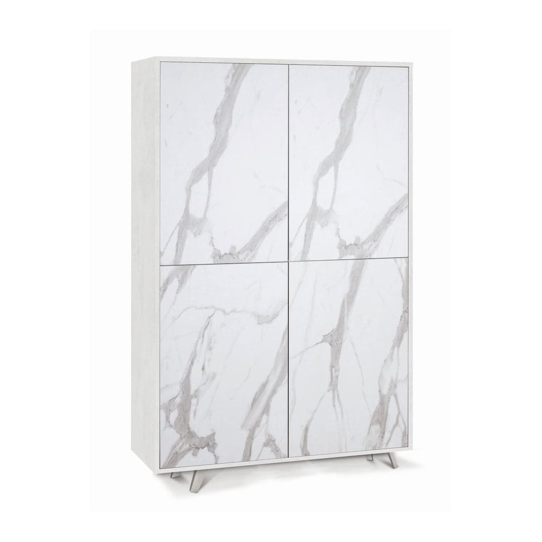 Madia a quattro ante con apertura push-pull - 169 x 107 x 41 cm - 27