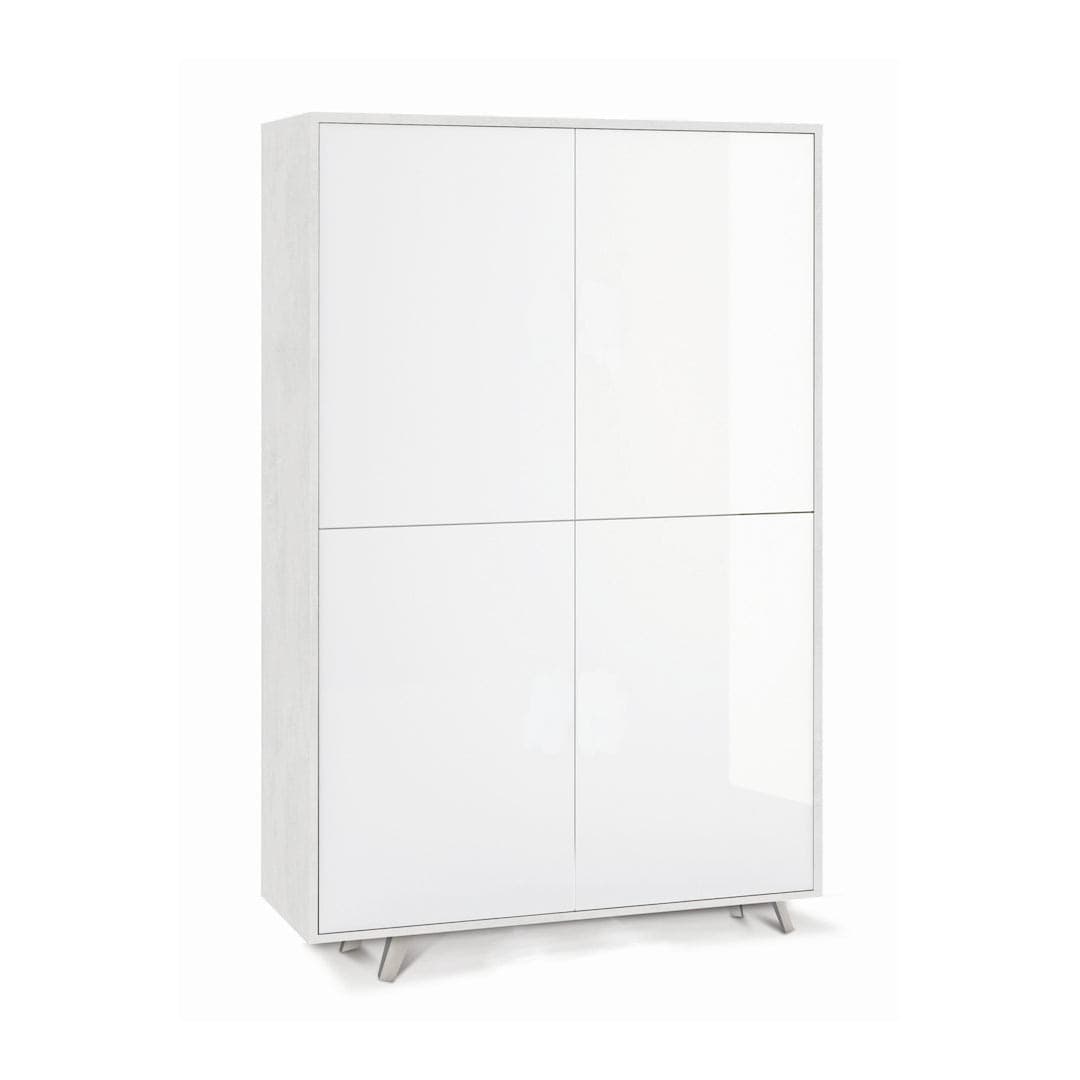 Madia a quattro ante con apertura push-pull - 169 x 107 x 41 cm - 11