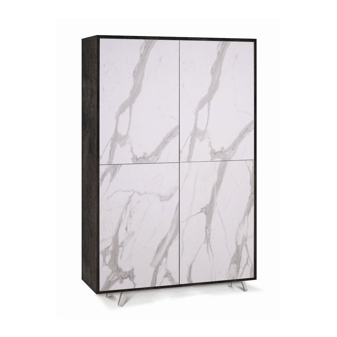Madia a quattro ante con apertura push-pull - 169 x 107 x 41 cm - 3