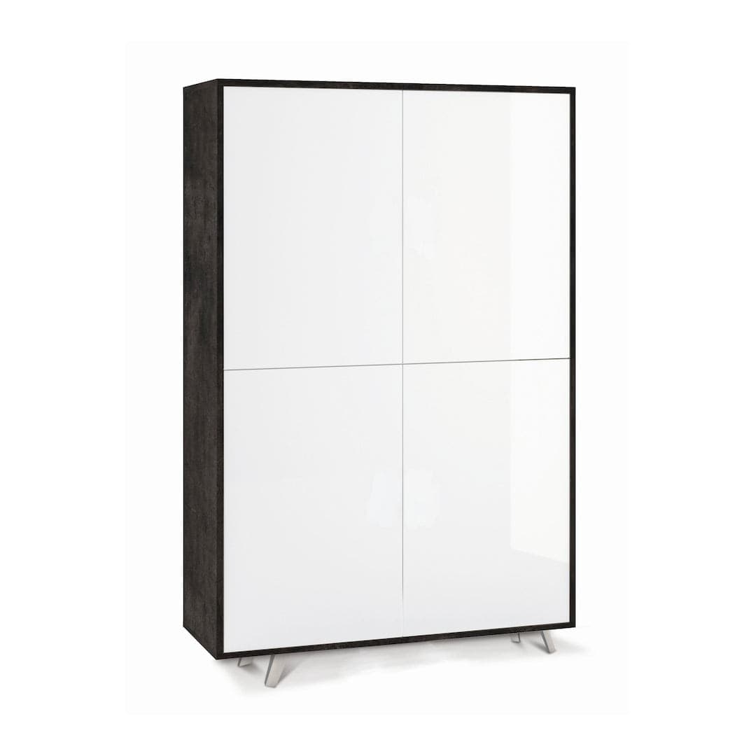 Madia a quattro ante con apertura push-pull - 169 x 107 x 41 cm - 10