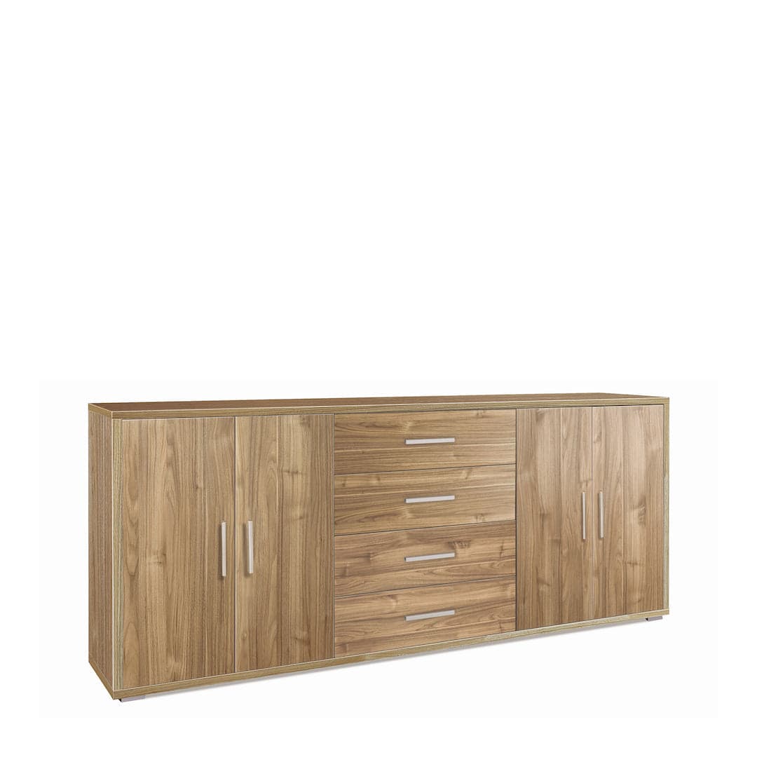 Madia a quattro ante e quattro cassetti - 84 x 203 x 41 cm - 15