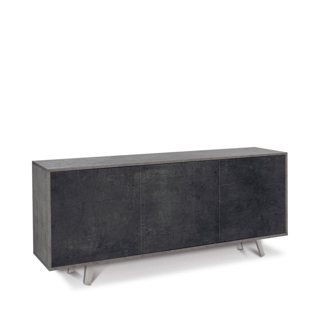 Madia 3 ante con apertura push-pull - 74 x 177 x 41 cm - 4