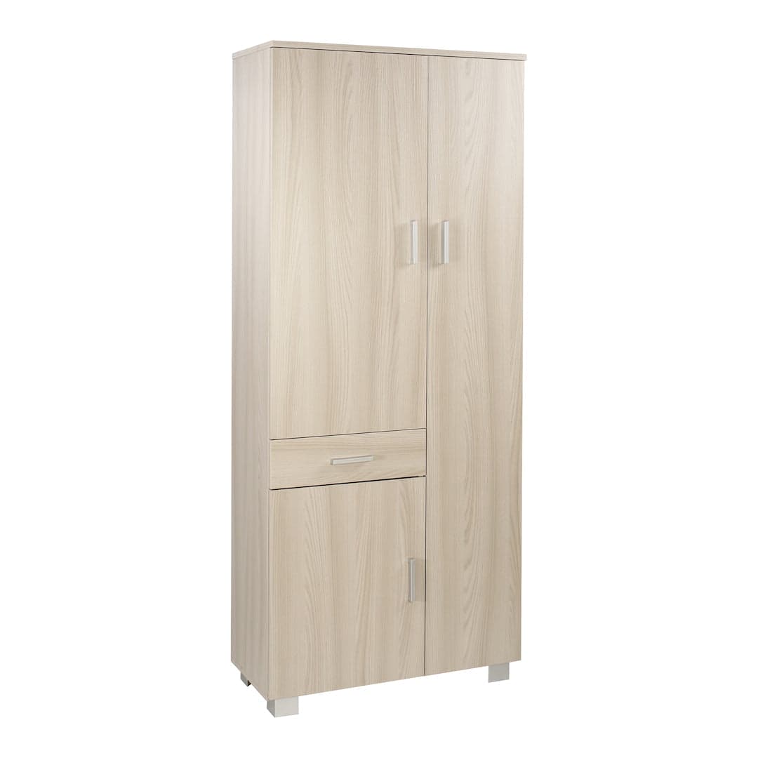 Mobile guardaroba 3 ante con 1 cassetto, finitura moderna - 77 x 34 x 179 cm - 13