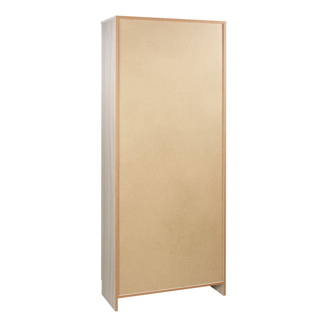 Mobile a 3 ante con cassetto e 6 ripiani regolabili – 77 x 34 x 183 cm - 7