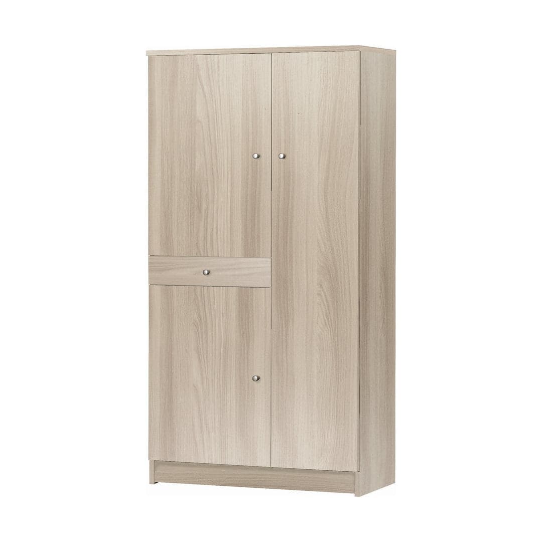 Mobile a 3 ante con cassetto e ripiani regolabili – 77 x 34 x 147 cm - 3