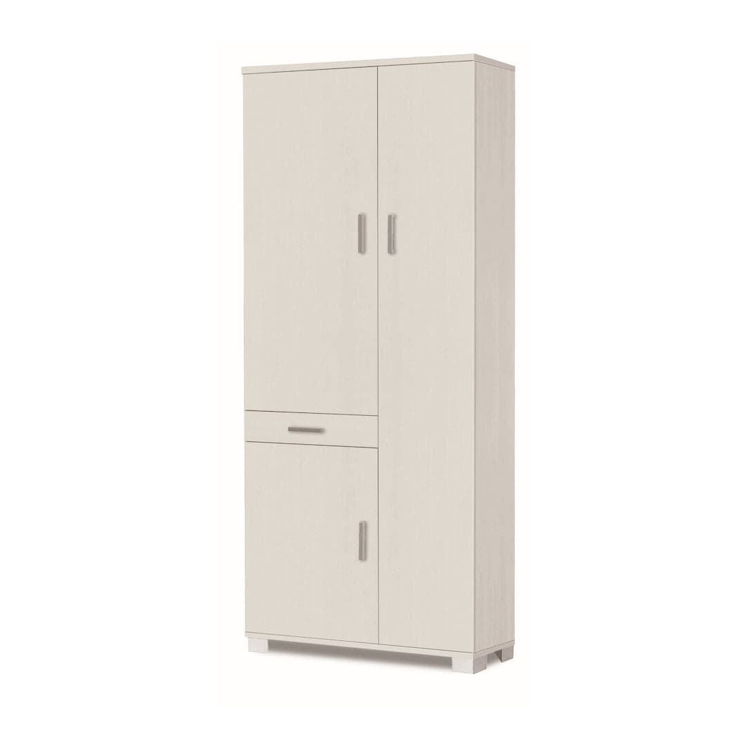 Mobile a 3 ante con cassetto e 6 ripiani regolabili – 77 x 34 x 178 cm - 6