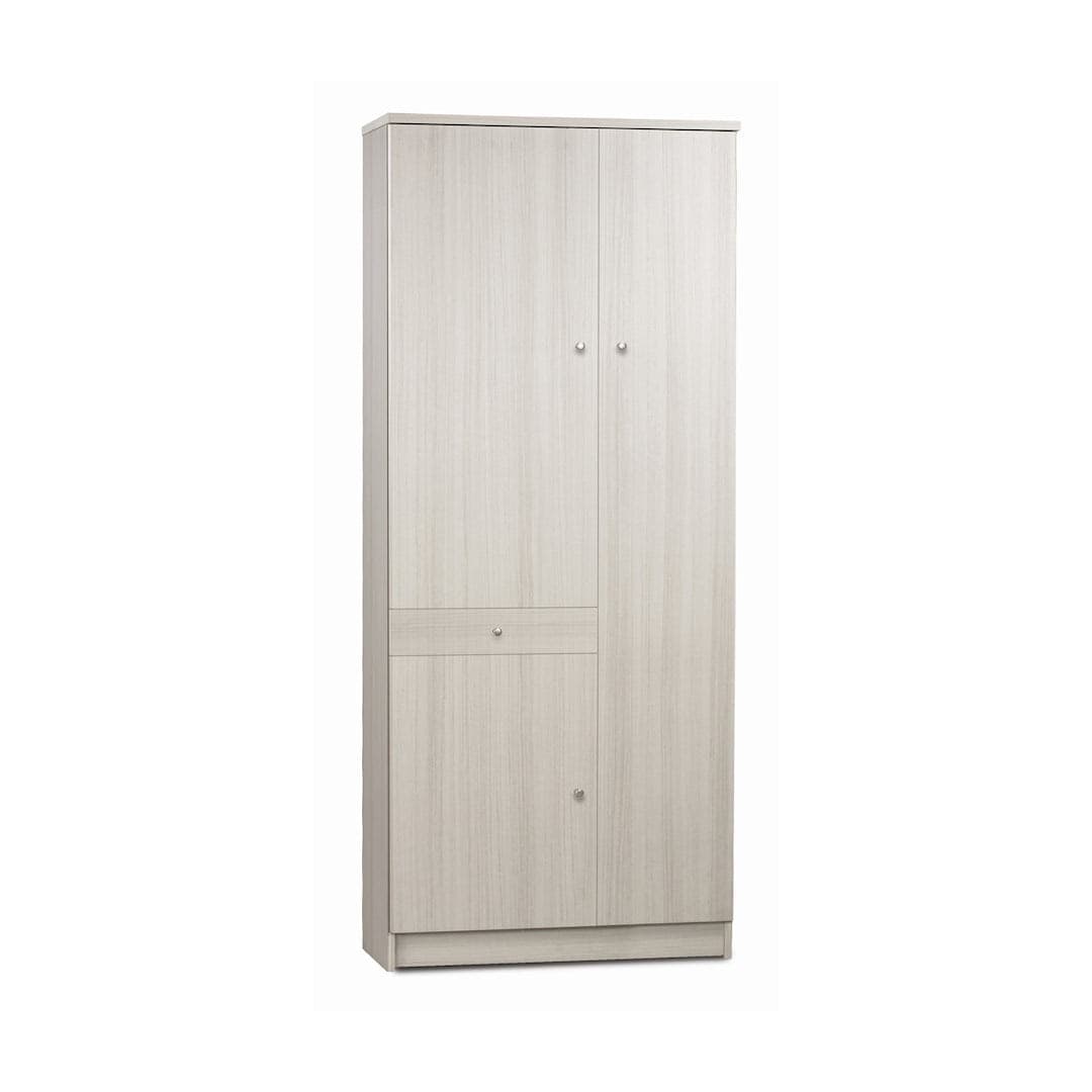 Mobile a 3 ante e 1 cassetto con 6 ripiani regolabili – 77 x 34 x 183 cm - 2
