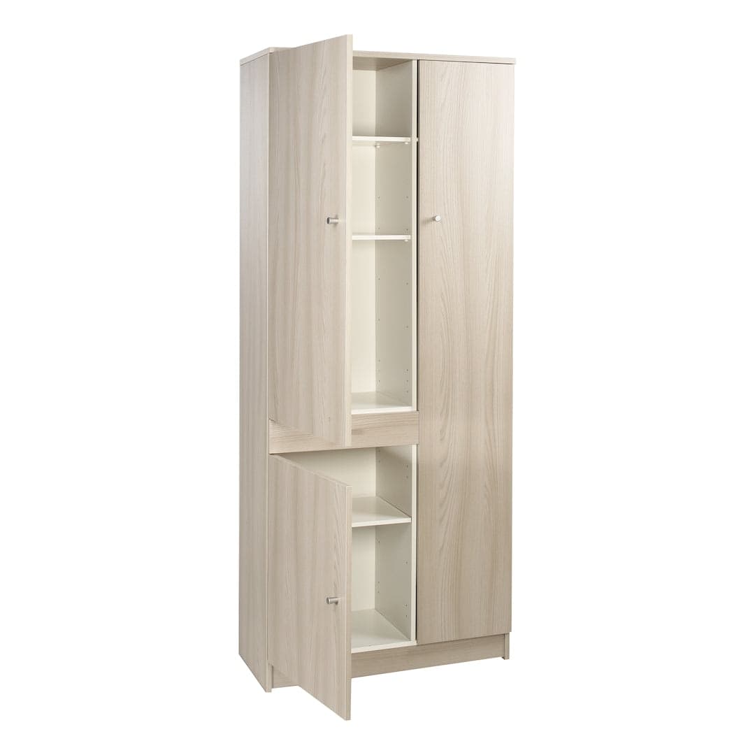 Mobile a 3 ante e 1 cassetto con 6 ripiani regolabili – 77 x 34 x 183 cm - 4