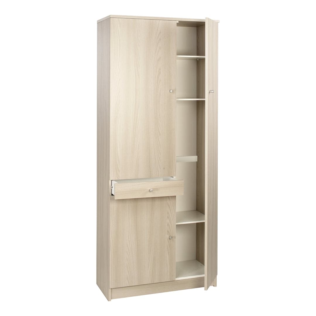 Mobile a 3 ante e 1 cassetto con 6 ripiani regolabili – 77 x 34 x 183 cm - 5