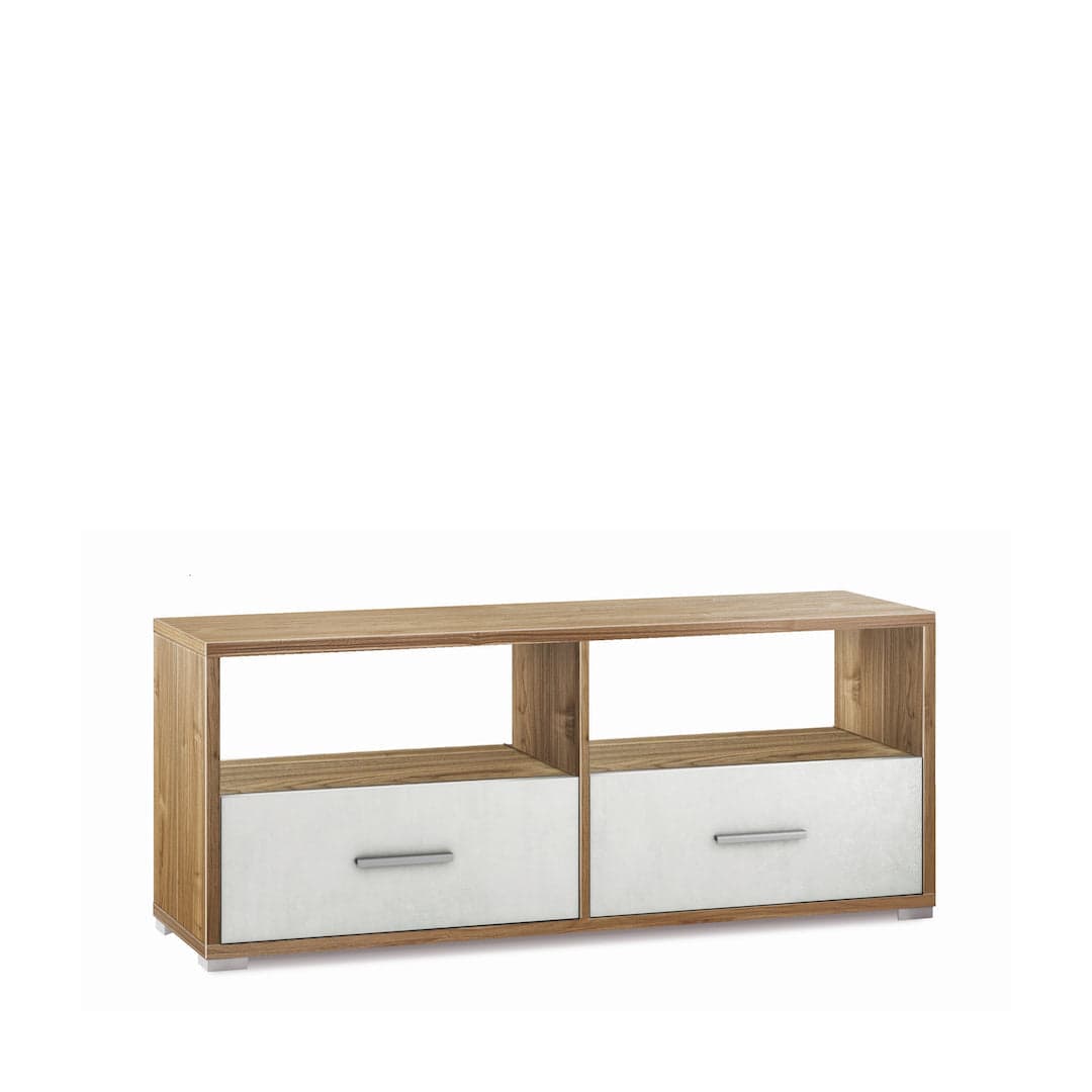 Mobile a 2 cassetti con design moderno – 139 x 41 x 57 cm - 15