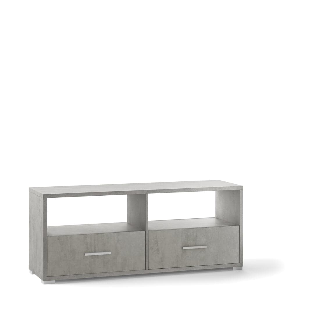 Mobile a 2 cassetti con design moderno – 139 x 41 x 57 cm - 11