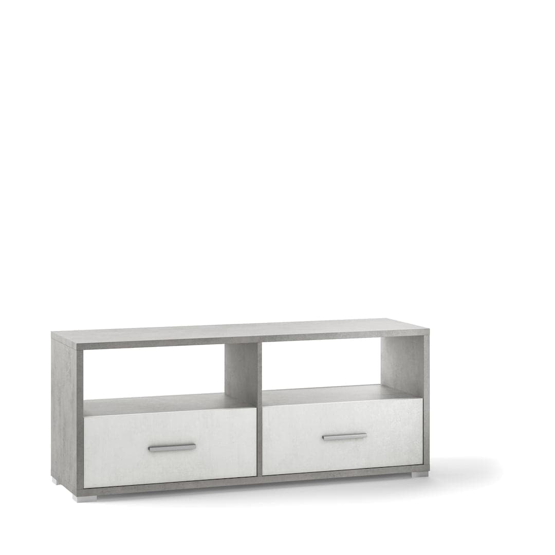 Mobile a 2 cassetti con design moderno – 139 x 41 x 57 cm - 2
