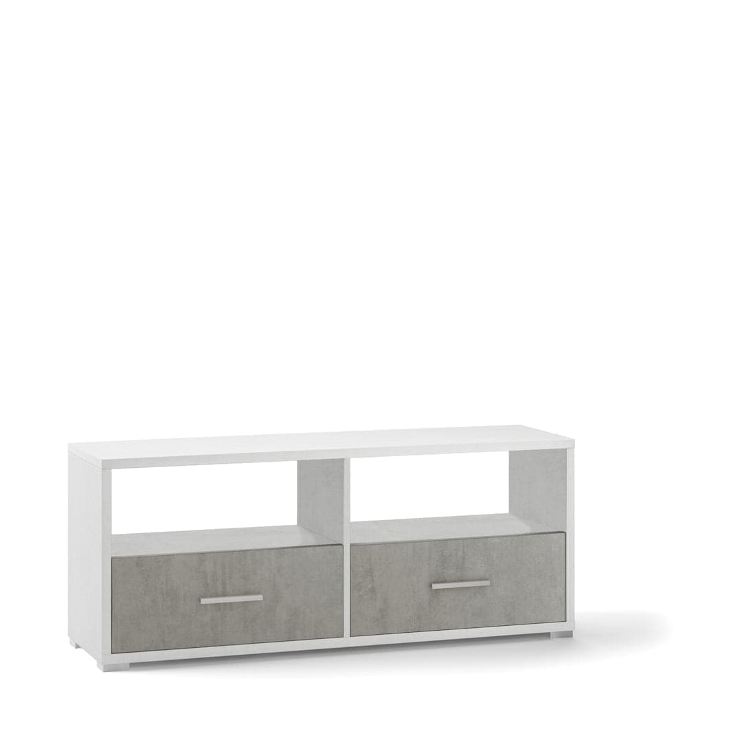 Mobile a 2 cassetti con design moderno – 139 x 41 x 57 cm - 6