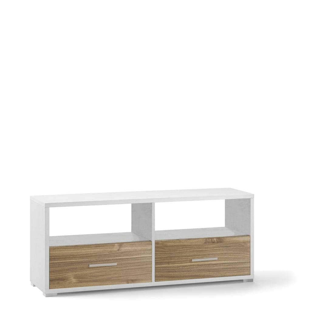 Mobile a 2 cassetti con design moderno – 139 x 41 x 57 cm - 7