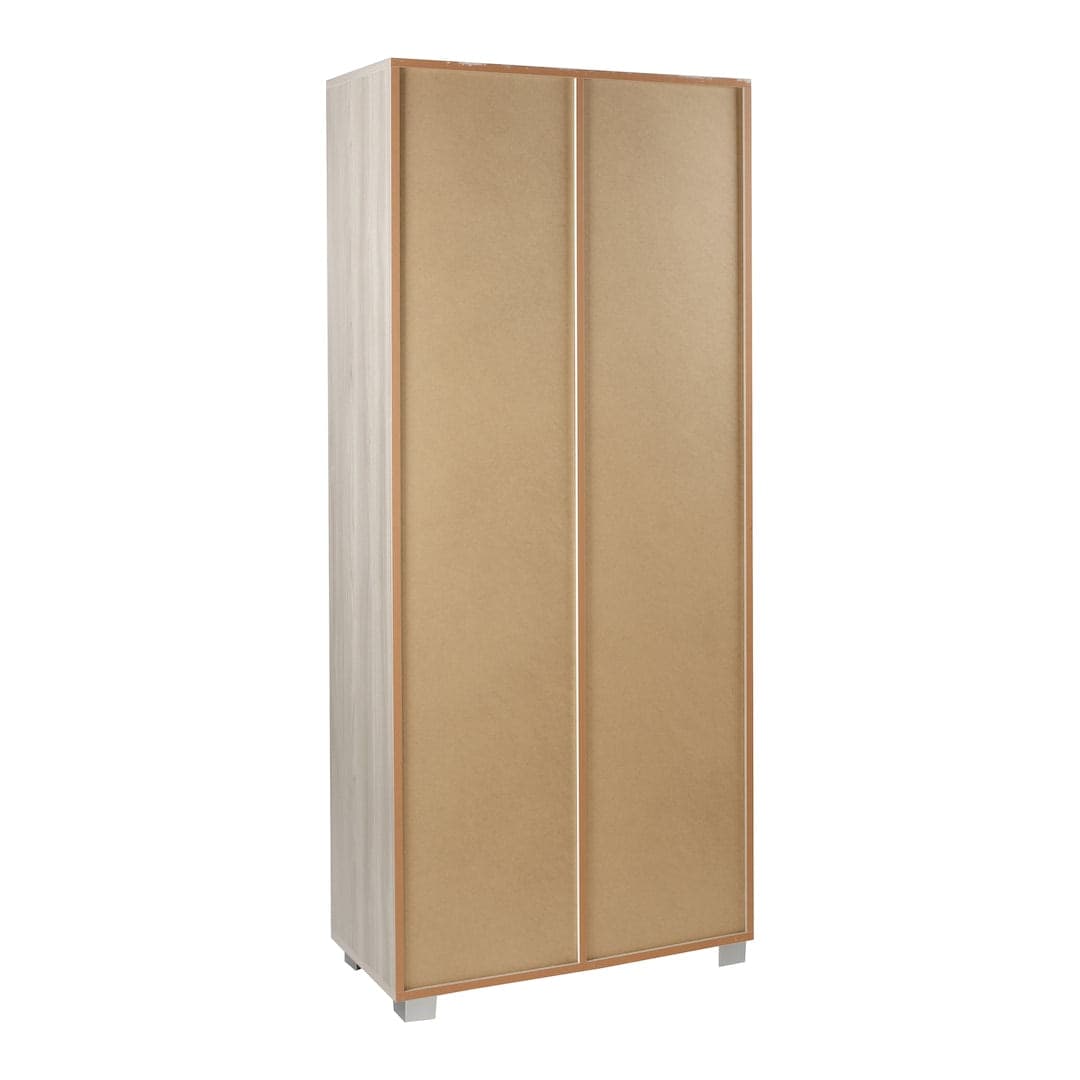 Mobile a 2 ante scorrevoli con specchio e 8 ripiani regolabili – 82 x 41 x 190 cm - 5