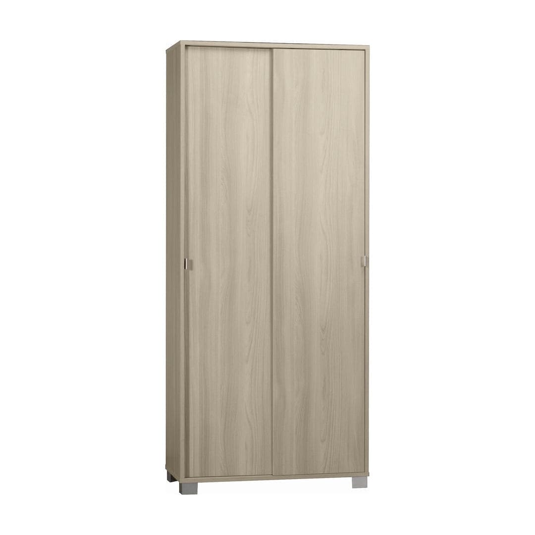 Armadio a due ante scorrevoli con ripiani regolabili - 190 x 82 x 41 cm - 3
