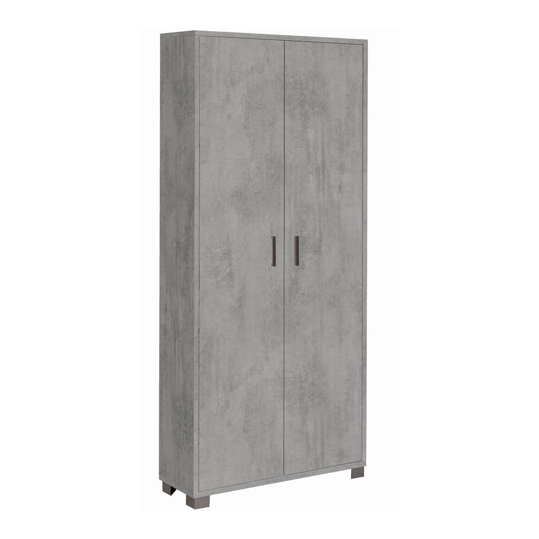 Armadio portascarpe a due ante con griglie interne - 190 x 83 x 29 cm - 15