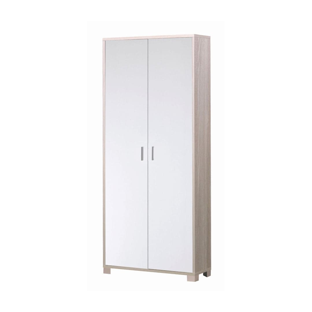Armadio portascarpe a due ante con griglie interne - 190 x 83 x 29 cm - 20