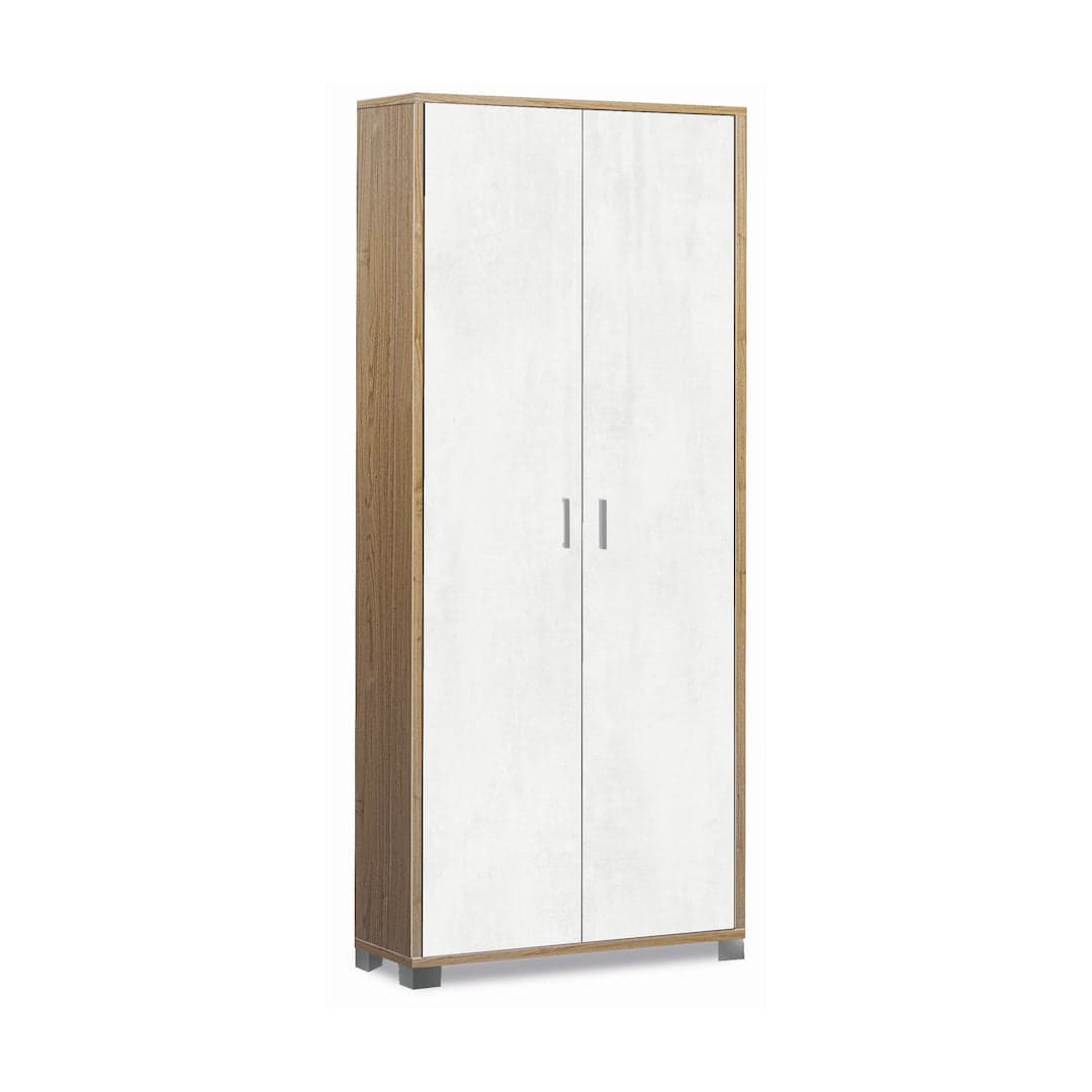 Armadio portascarpe a due ante con griglie interne - 190 x 83 x 29 cm - 19