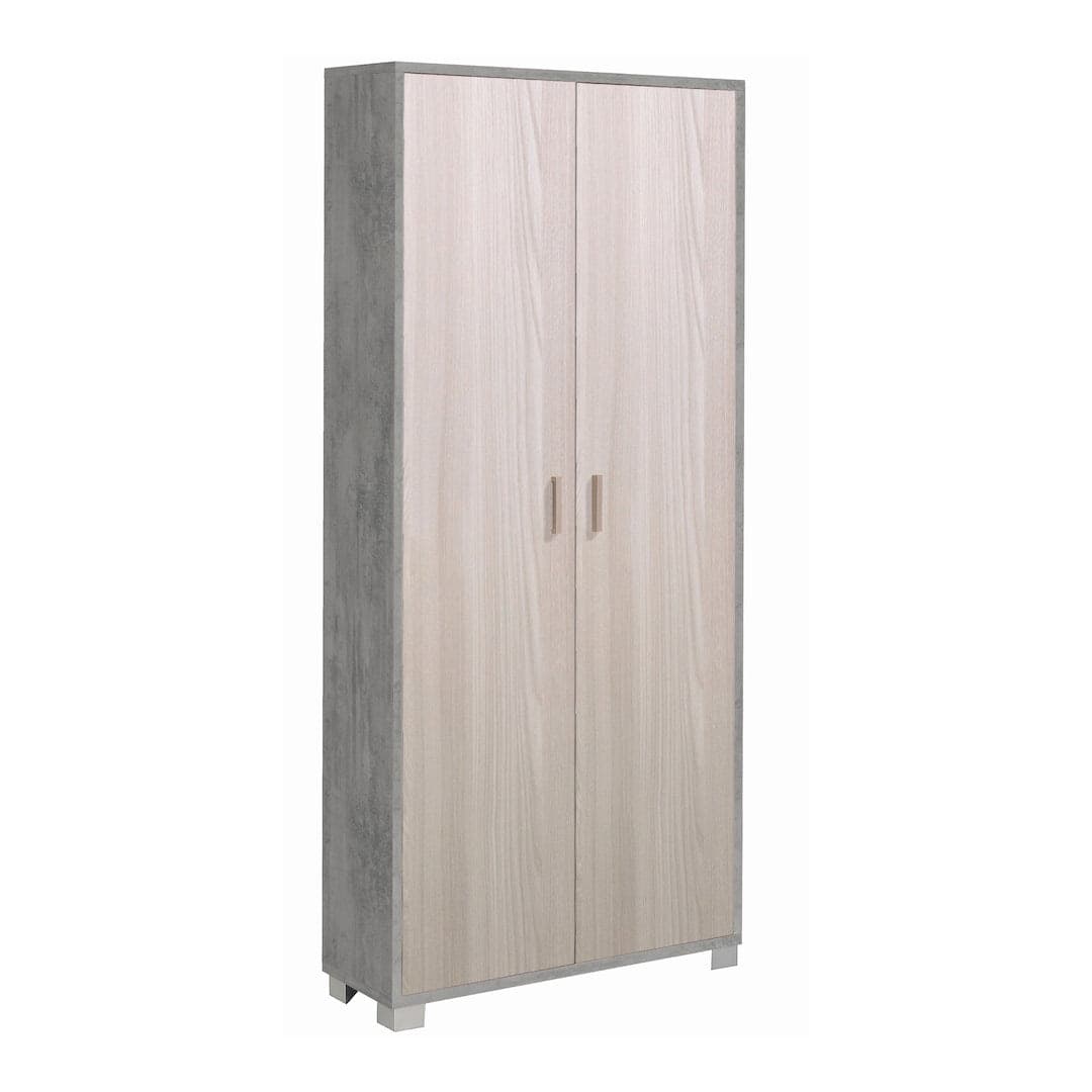 Armadio portascarpe a due ante con griglie interne - 190 x 83 x 29 cm - 3