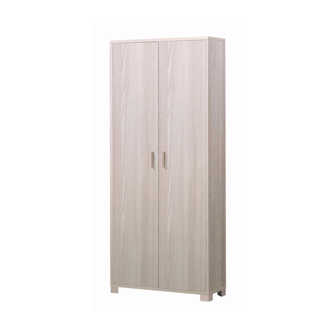 Armadio portascarpe a due ante con griglie interne - 190 x 83 x 29 cm - 8