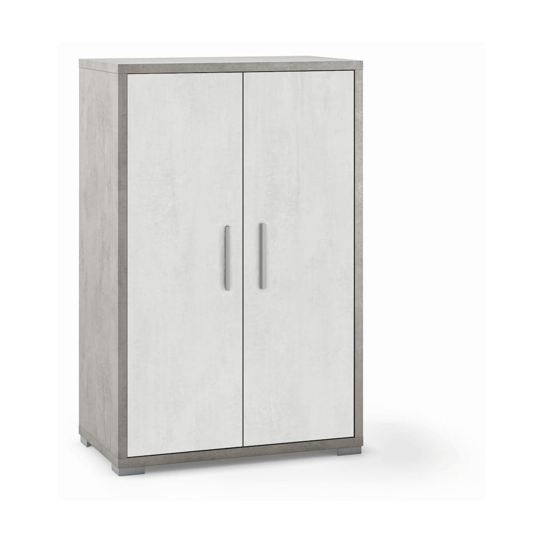 Mobile a 2 ante con ripiani regolabili – 71 x 41 x 110 cm - 12