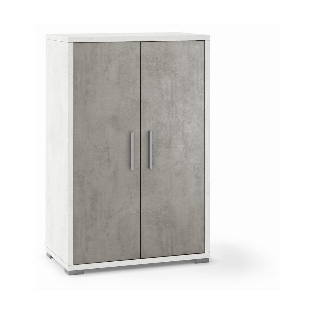 Mobile a 2 ante con ripiani regolabili – 71 x 41 x 110 cm - 16
