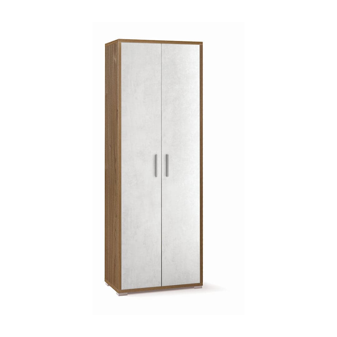 Libreria a due ante con cinque livelli espositivi - 199 x 71 x 41 cm - 15