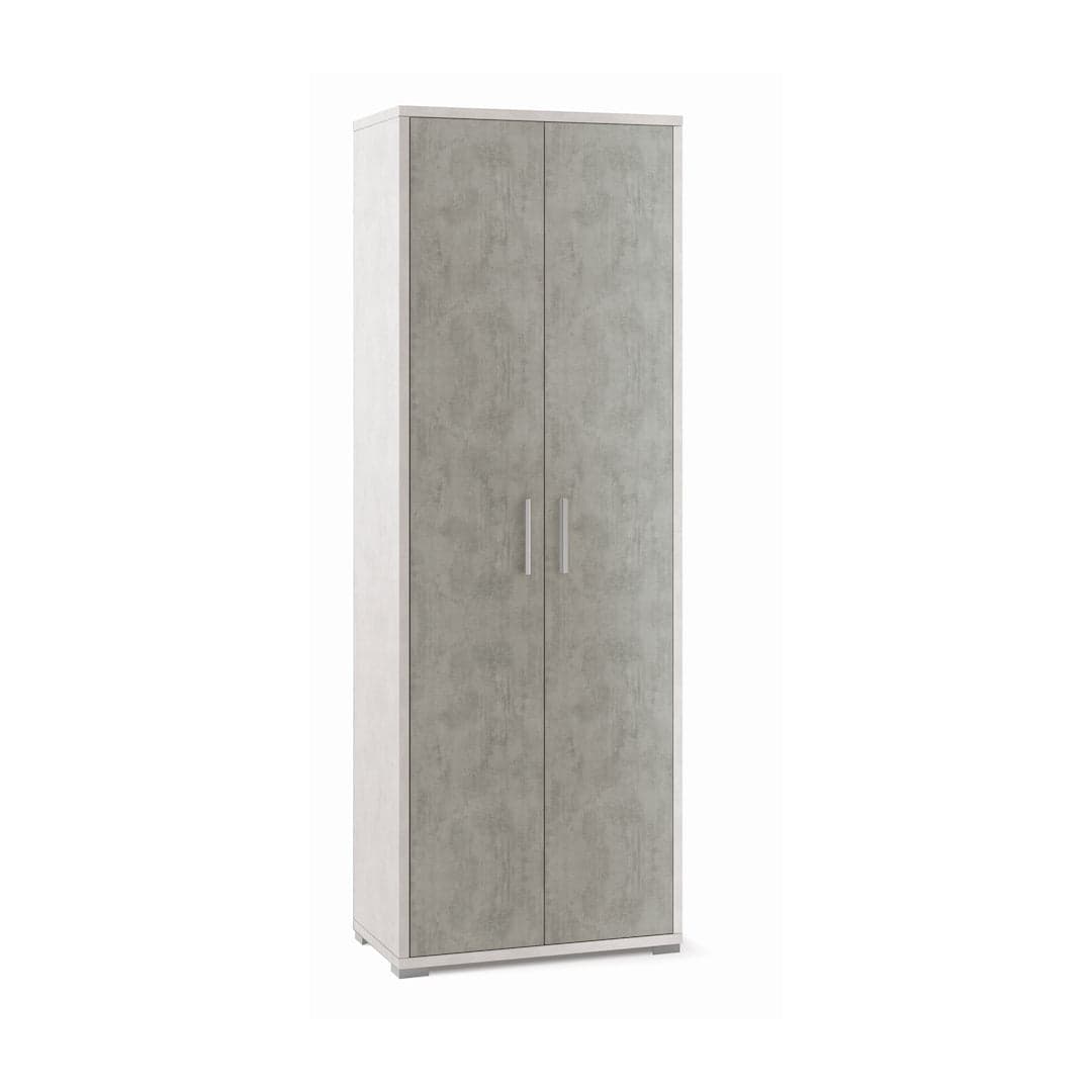 Libreria a due ante con cinque livelli espositivi - 199 x 71 x 41 cm - 16