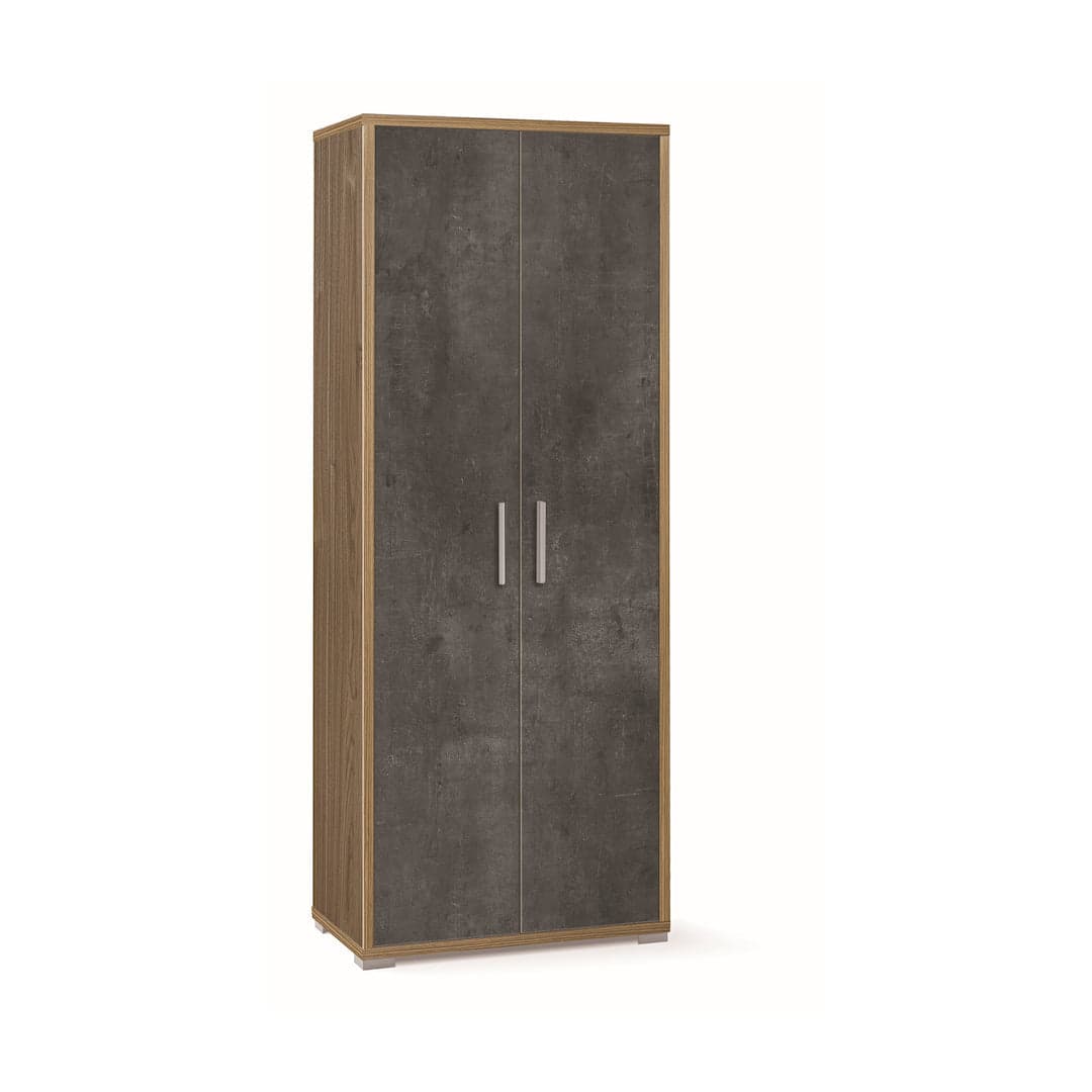 Mobile a 2 ante con ripiani fissi e regolabili – 71 x 41 x 182 cm - 14