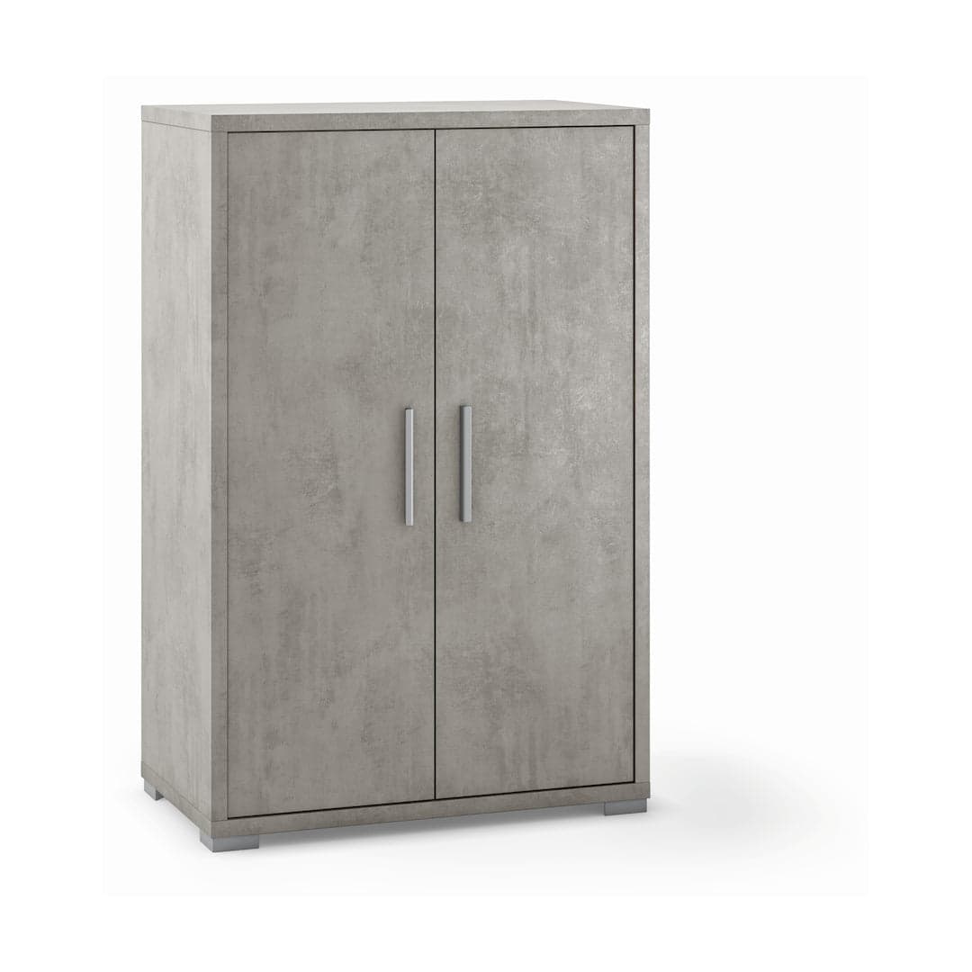 Mobile a 2 ante con ripiani regolabili – 71 x 41 x 110 cm - 11