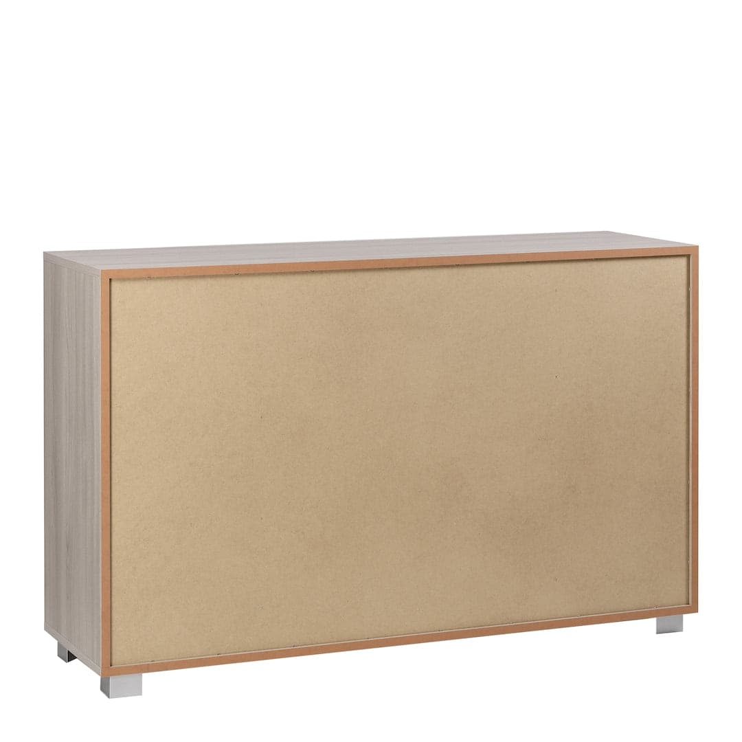 Mobile a 2 ante e 4 cassetti con ripiani regolabili – 136 x 41 x 86 cm - 16