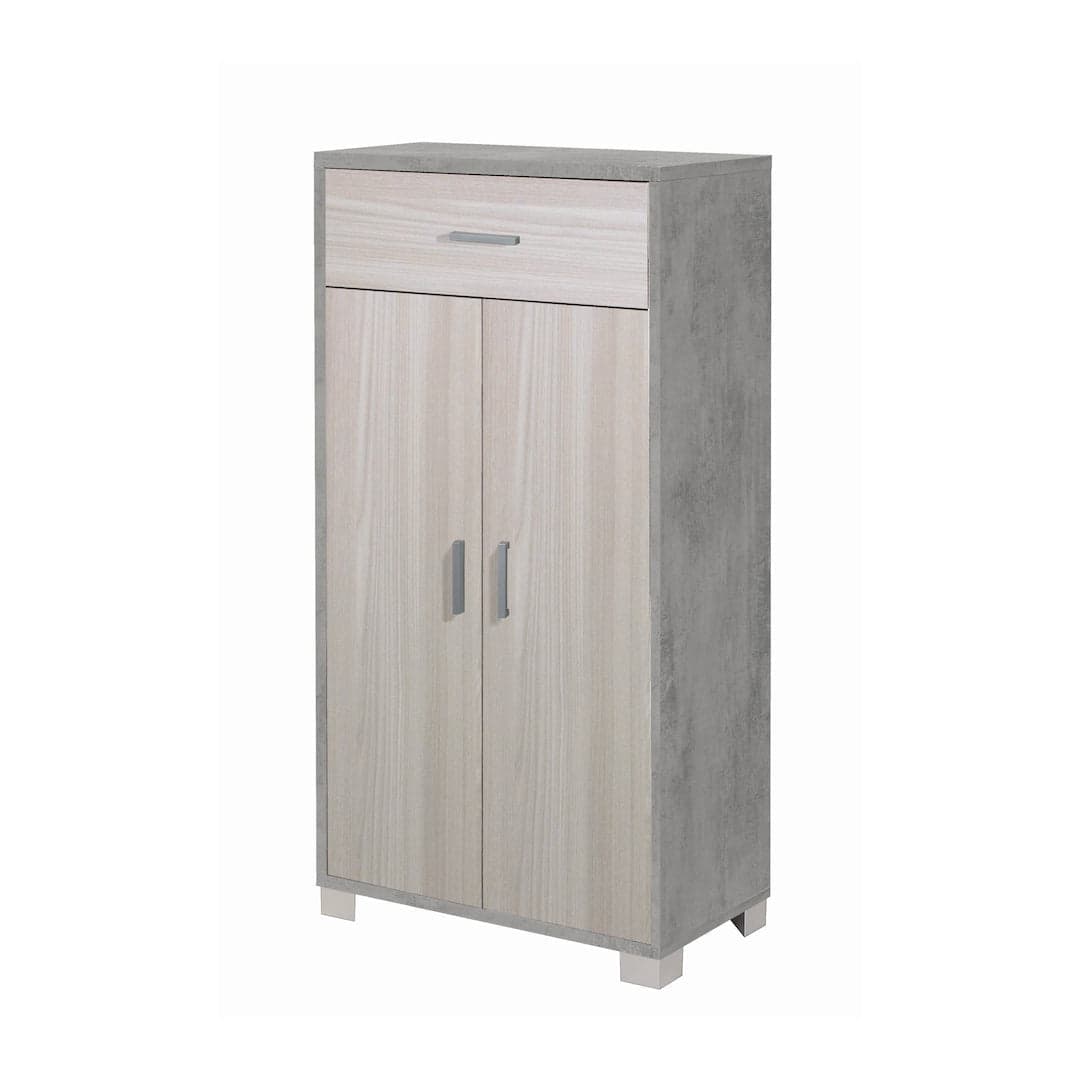 Mobile a 2 ante e 1 cassetto con ripiani regolabili – 63 x 34 x 124 cm - 15
