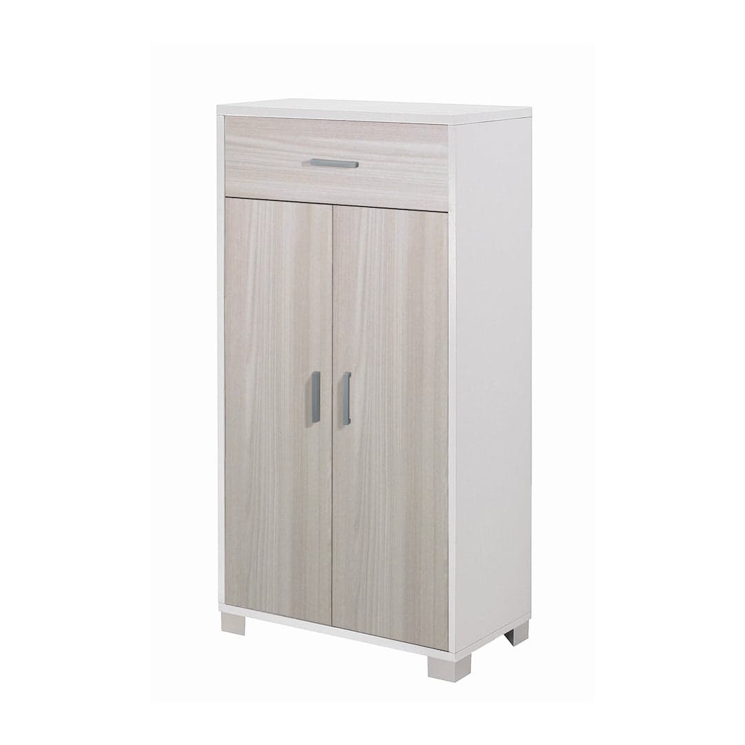 Mobile a 2 ante e 1 cassetto con ripiani regolabili – 63 x 34 x 124 cm - 12