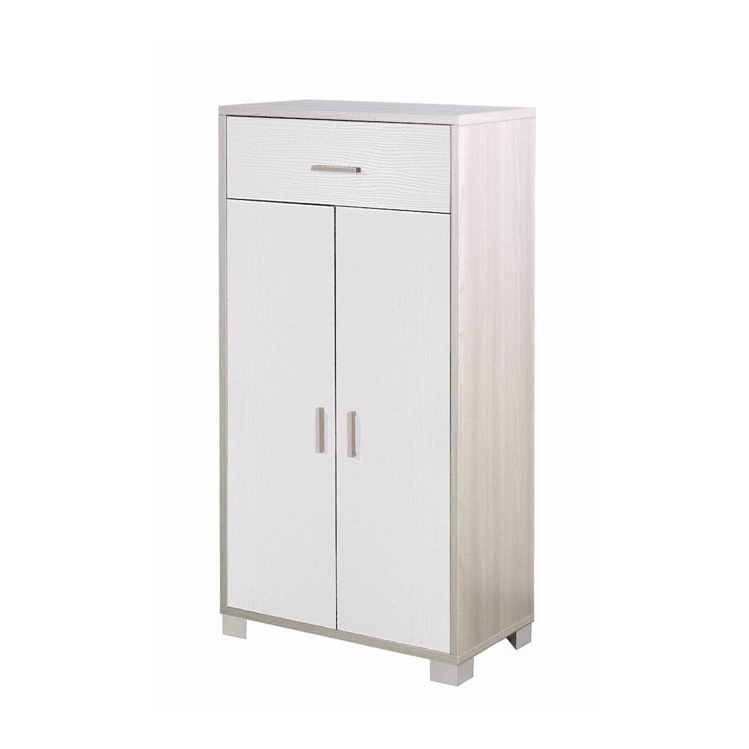 Mobile a 2 ante e 1 cassetto con ripiani regolabili – 63 x 34 x 124 cm - 8