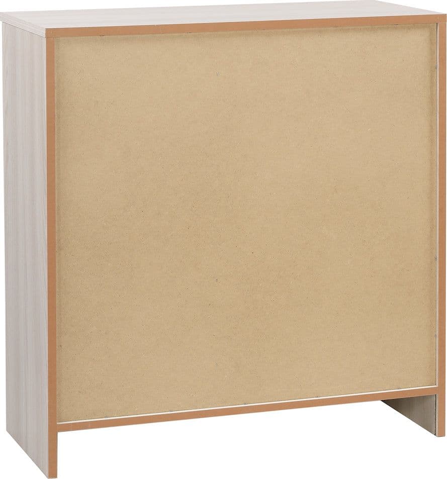 Mobile a 2 ante e 1 cassetto con ripiani regolabili – 77 x 34 x 80 cm - 6