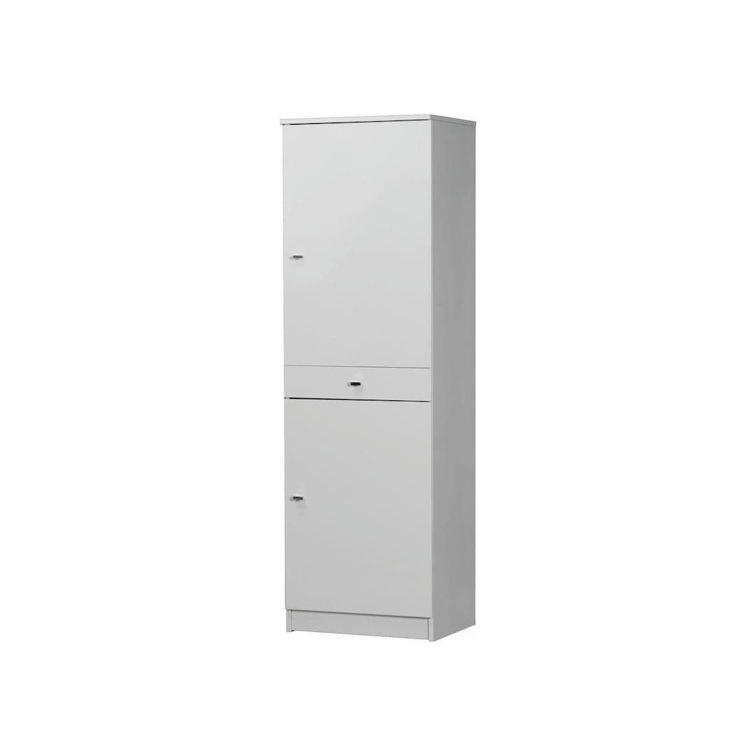 Mobile a 2 ante e 1 cassetto laccato lucido – 46 x 34 x 147 cm - 3