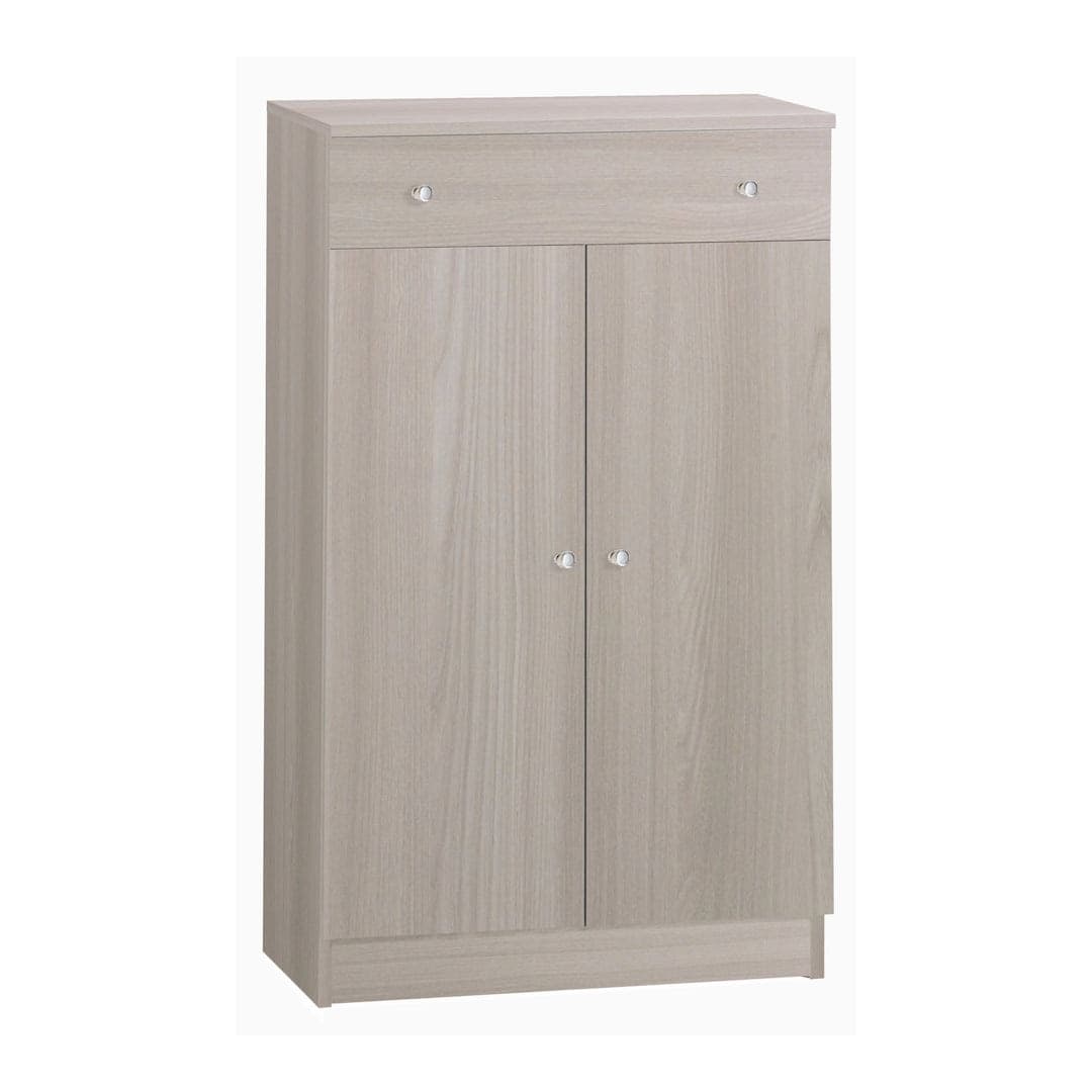 Mobile a 2 ante e 1 cassetto con ripiani regolabili – 62 x 34 x 105 cm - 4