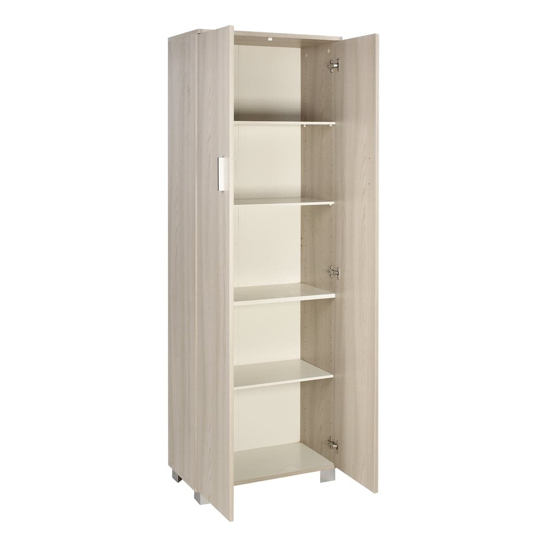 Mobile a 2 ante con ripiani regolabili – 62 x 34 x 178 cm - 4
