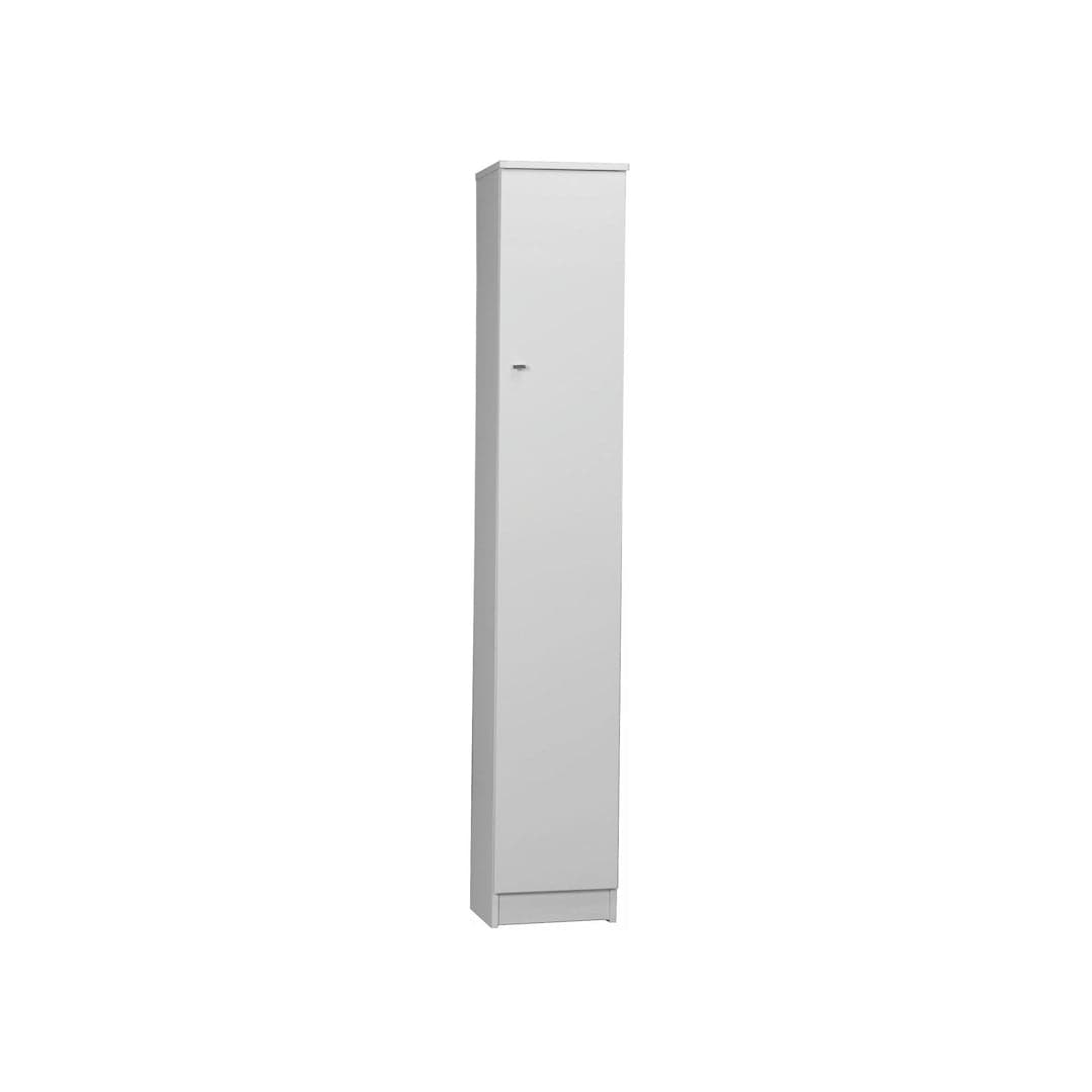 Mobile a 1 anta laccato lucido con 3 ripiani regolabili – 31 x 34 x 183 cm - 3
