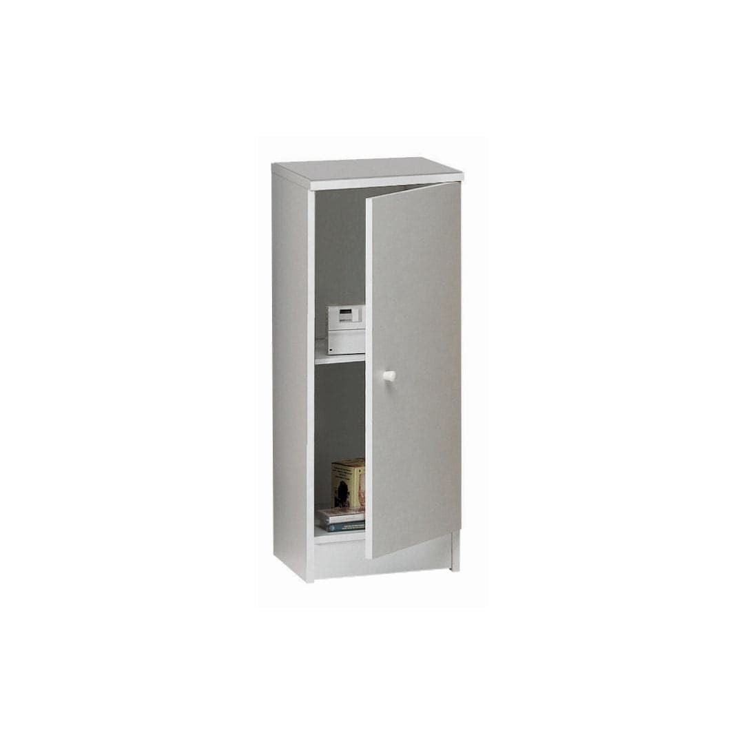 Mobile portaoggetti a 1 anta con ripiano regolabile – 31 x 34 x 80 cm - 2