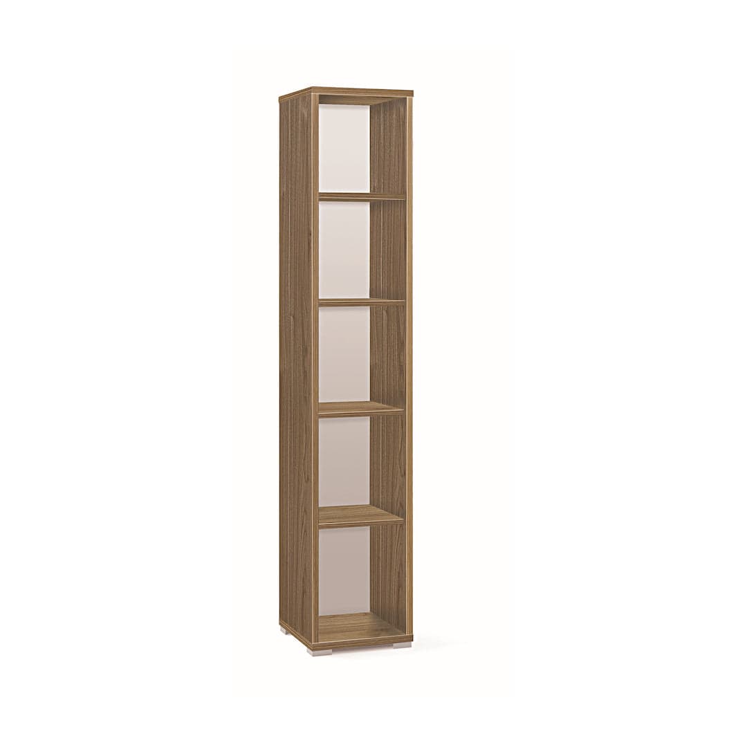 Colonna a giorno con ripiani fissi e regolabili in pannello nobilitato – 38 x 41 x 199 cm - 6