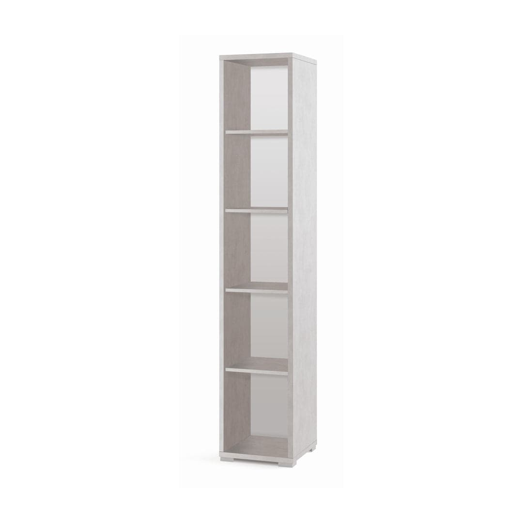 Colonna a giorno con ripiani fissi e regolabili in pannello nobilitato – 38 x 41 x 199 cm - 3