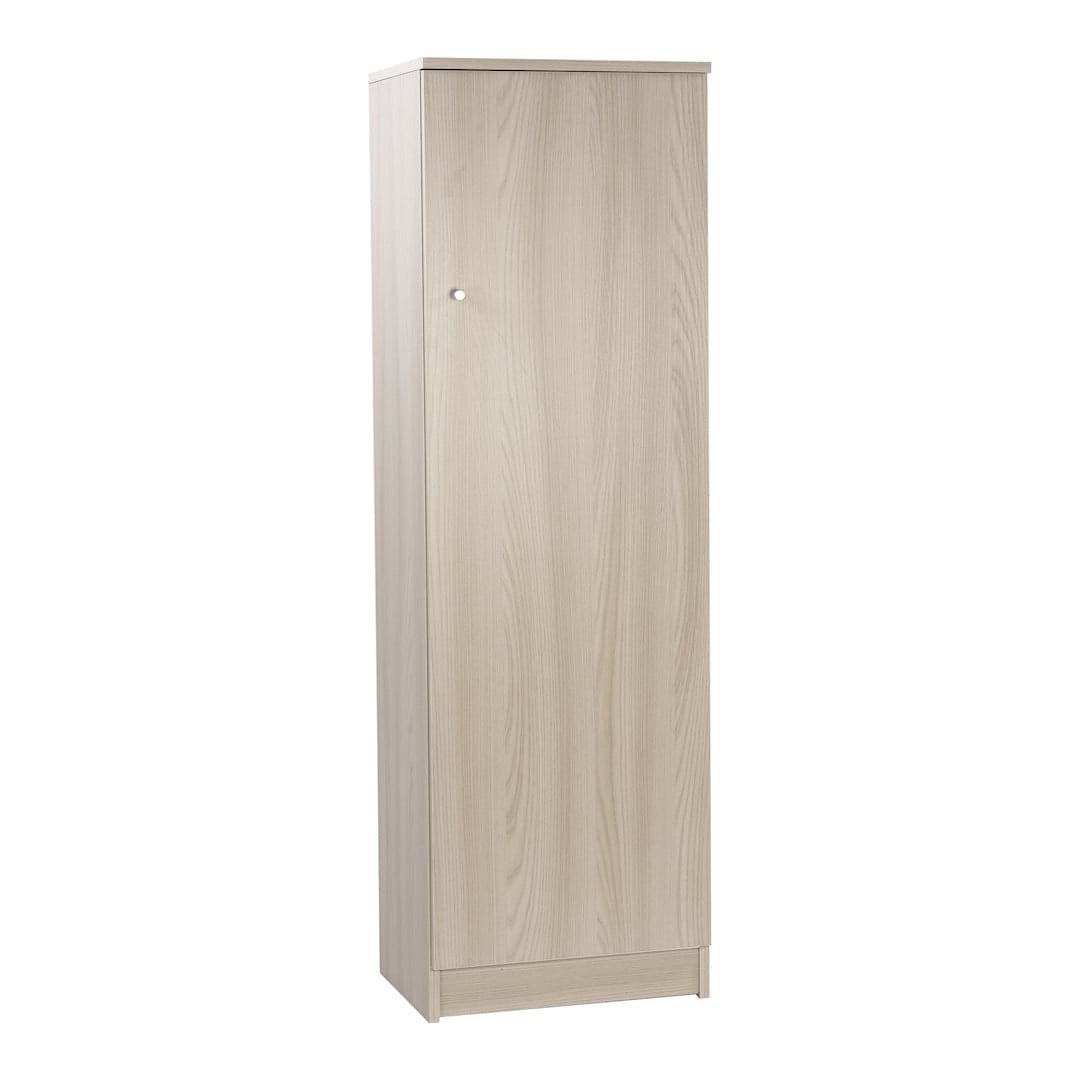 Colonna a 1 anta con 2 ripiani regolabili in pannello nobilitato – 46 x 34 x 147 cm - 3