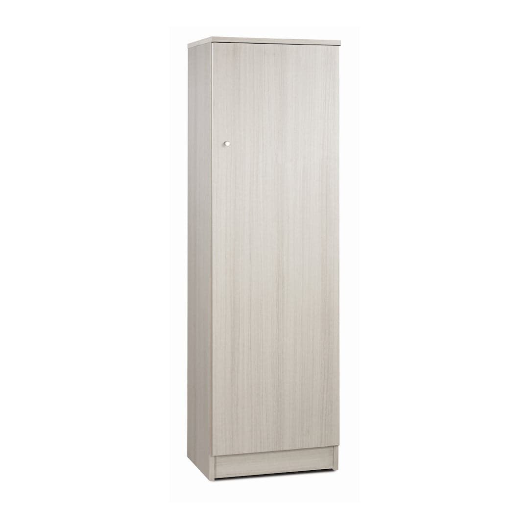 Colonna a 1 anta con ripiani regolabili in pannello nobilitato – 46 x 34 x 147 cm - 9